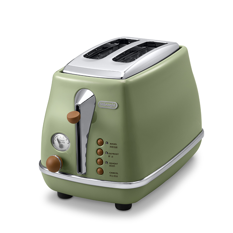 Delonghi/德龙 CTO2003家用2片式多士炉吐司机全自动早餐烤面包机