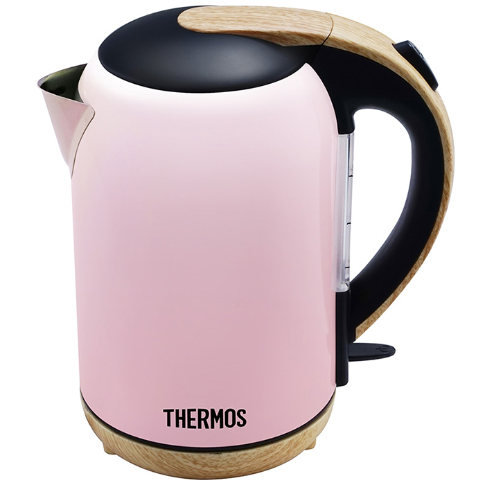 THERMOS/膳魔师 EHA-1313A电热水壶304加厚不锈钢防干烧开水壶