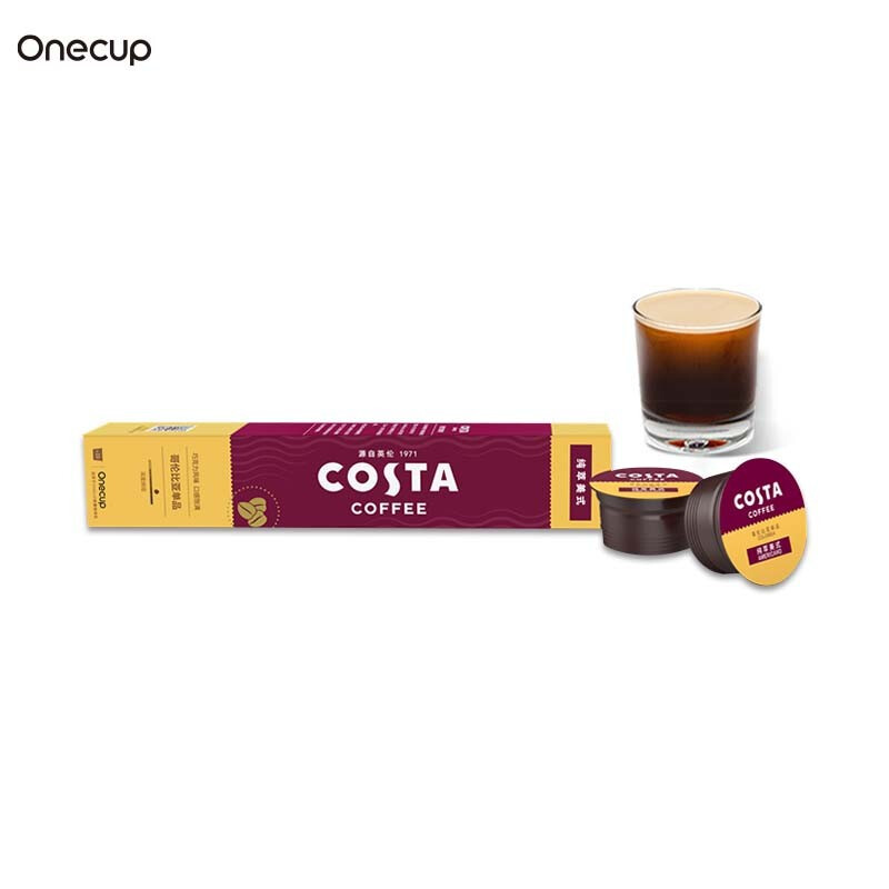 COSTA X Onecup 联名咖啡胶囊 10颗装 100g COSTA哥伦比亚单品咖啡