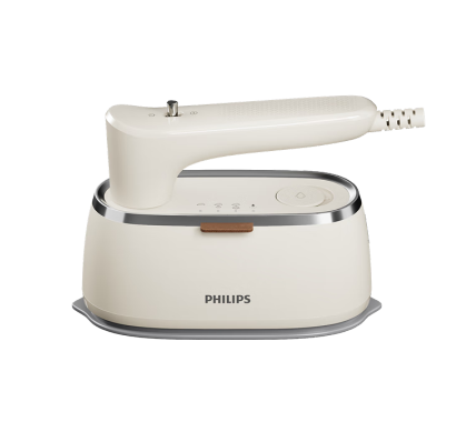飞利浦（PHILIPS）家用手持小型蒸汽熨斗熨烫机便携挂烫机差旅神器小奶芙STH3050/10
